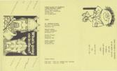 Yellow flier advertising the services of the KCT library