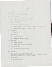 T.O.T. meeting agenda from April 23, 1991.