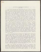 Written report summarizing the history of the Electronics Engineering Technology program from 1966 to 1991.